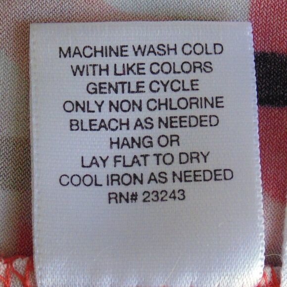 NY & CO Dress, XL, Summer, Multicolor Abstract Chain print, Sleeveless - Picture 12 of 12